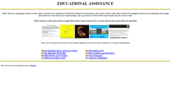 Desktop Screenshot of educationalassistance.org
