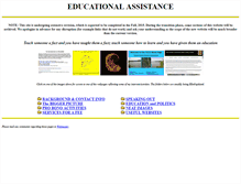 Tablet Screenshot of educationalassistance.org